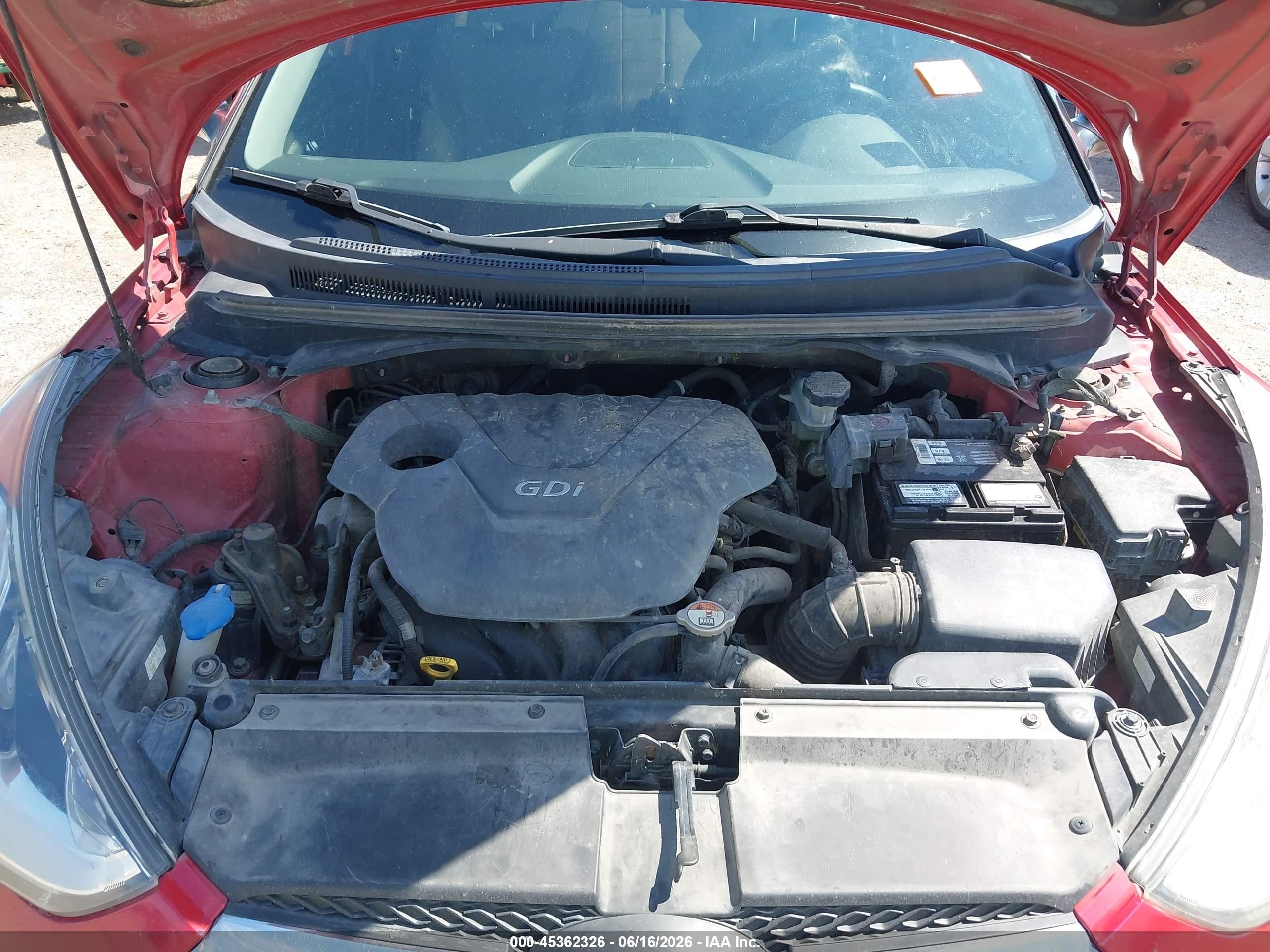2013 Hyundai Veloster Base W/gray Red vin: KMHTC6AD5DU121948