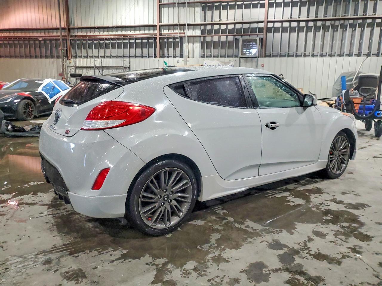 2013 Hyundai Veloster Re Mix Gray vin: KMHTC6AD5DU129516