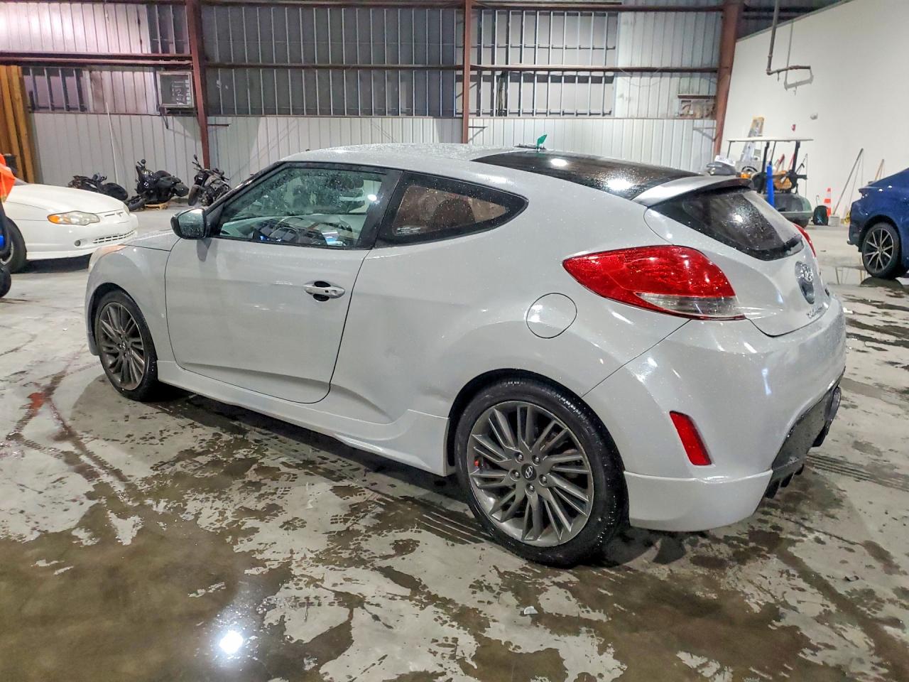 2013 Hyundai Veloster Re Mix Gray vin: KMHTC6AD5DU129516