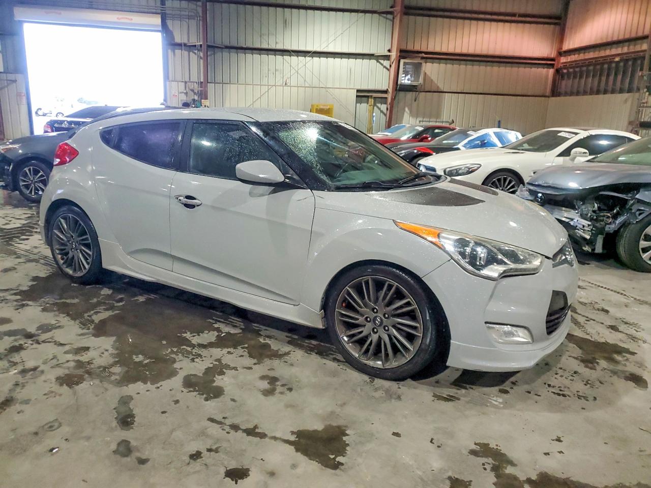 2013 Hyundai Veloster Re Mix Gray vin: KMHTC6AD5DU129516