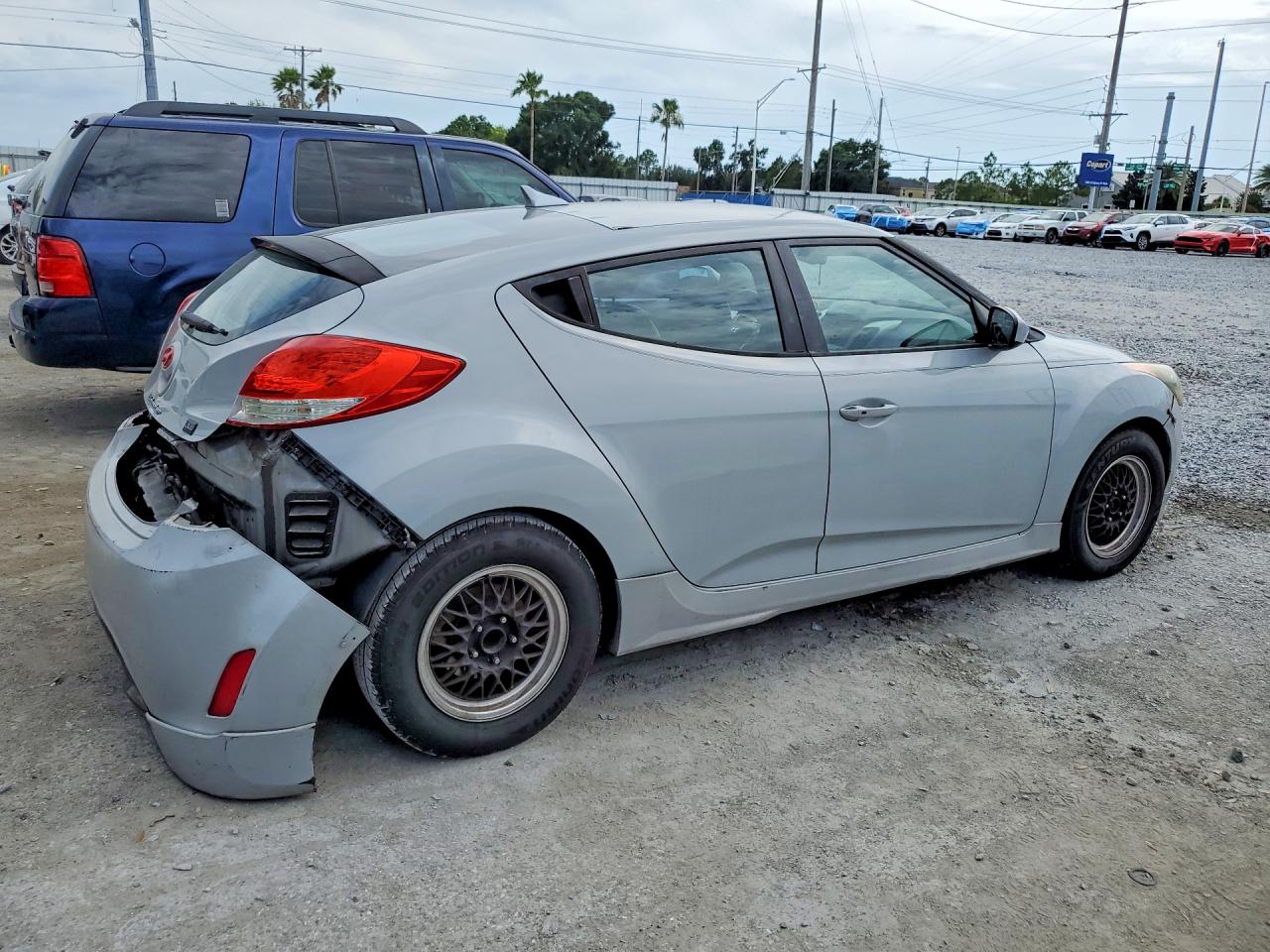 2013 Hyundai Veloster Re Mix Silver vin: KMHTC6AD5DU140371