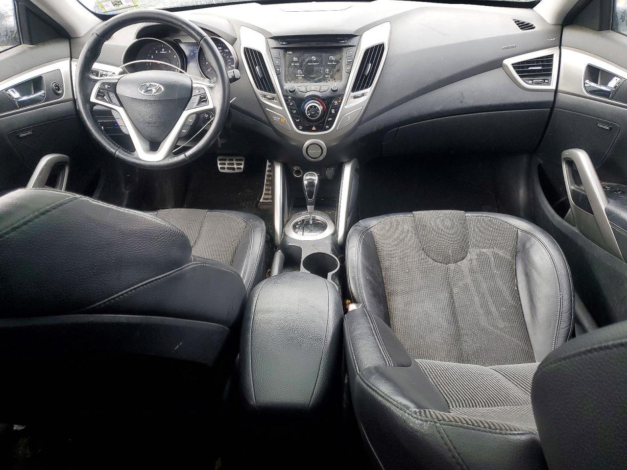 2012 Hyundai Veloster Base Gray vin: KMHTC6AD6CU045171