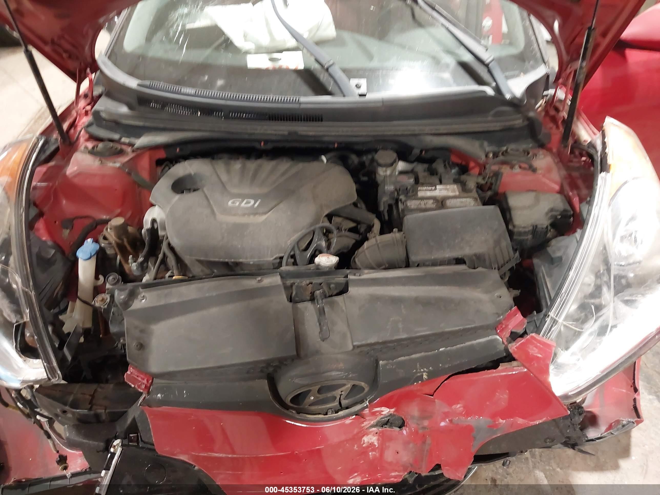 2014 Hyundai Veloster Base W/red Red vin: KMHTC6AD6EU190553