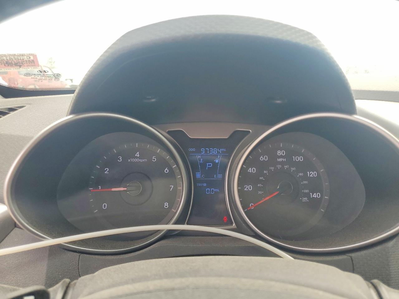 2014 Hyundai Veloster Base Белый vin: KMHTC6AD6EU191914