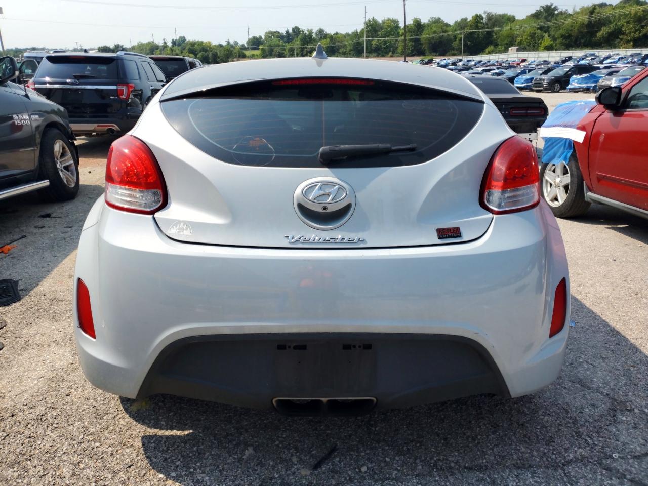 2015 Hyundai Veloster Re:flex Gray vin: KMHTC6AD6FU222077
