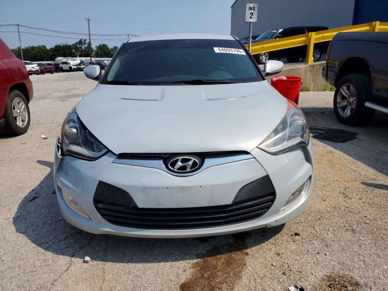 2015 Hyundai Veloster Re:flex Gray vin: KMHTC6AD6FU222077