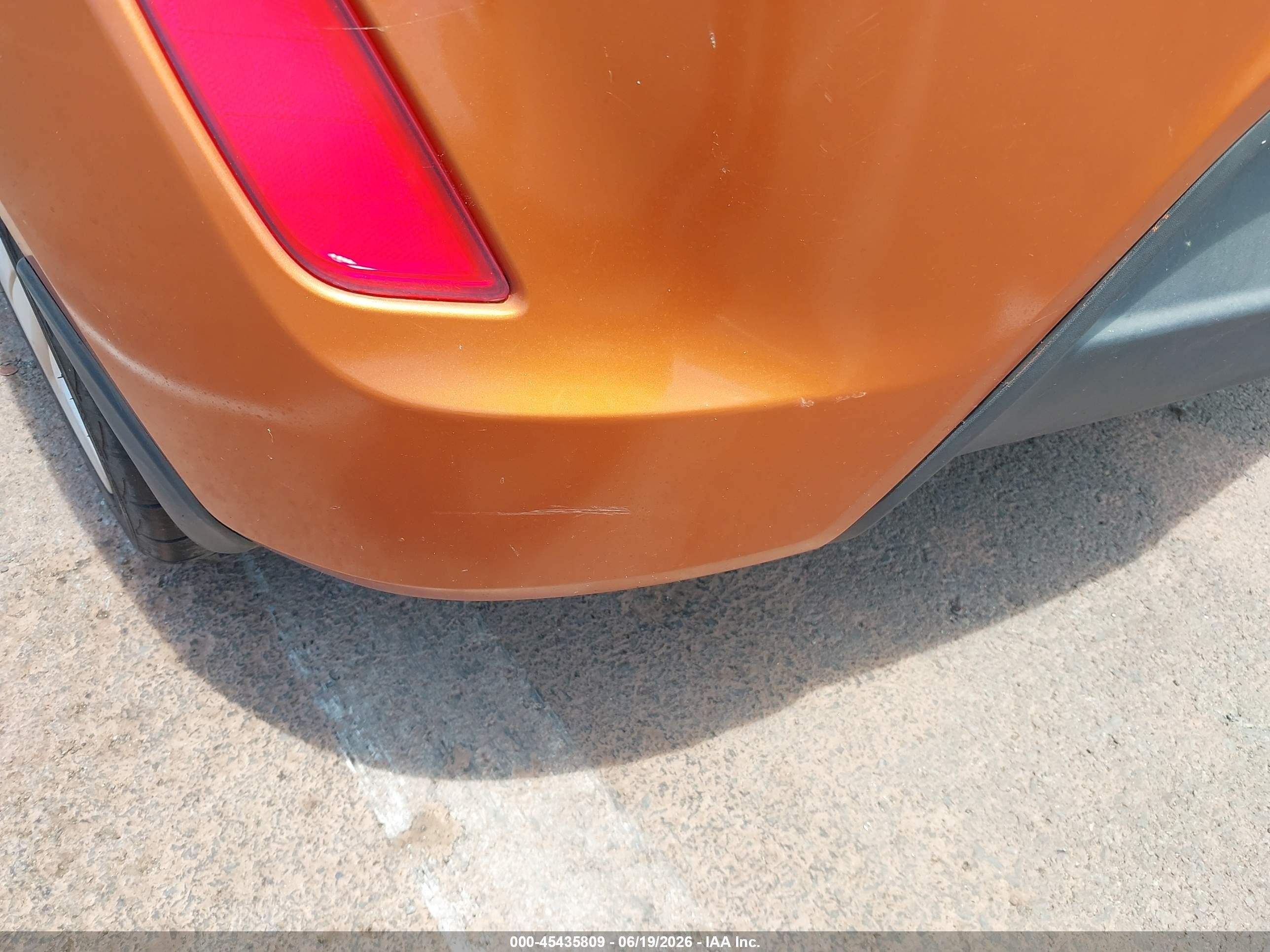 2012 Hyundai Veloster Base W/black Orange vin: KMHTC6AD7CU060083