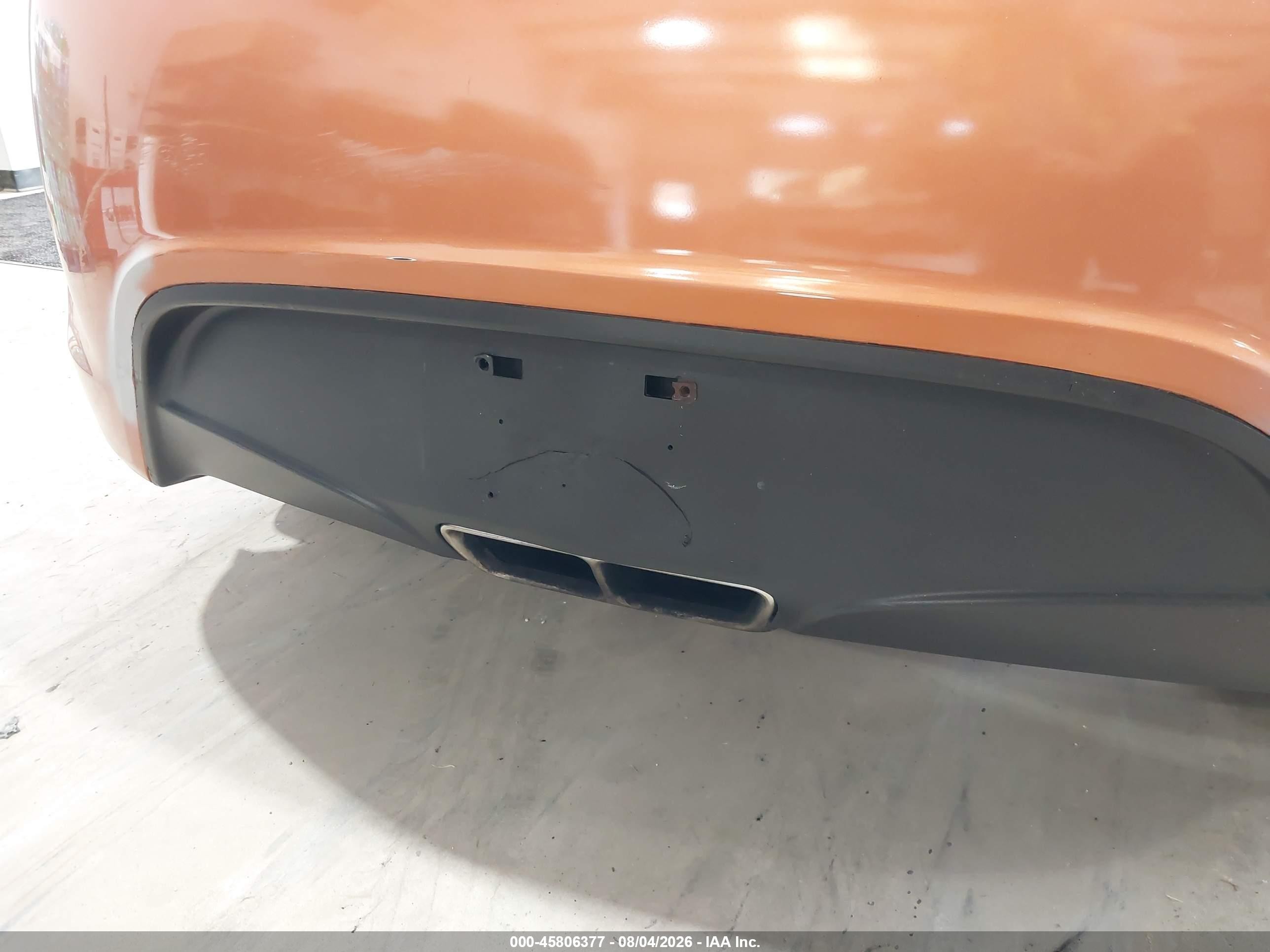 2013 Hyundai Veloster Base W/black Orange vin: KMHTC6AD7DU155437