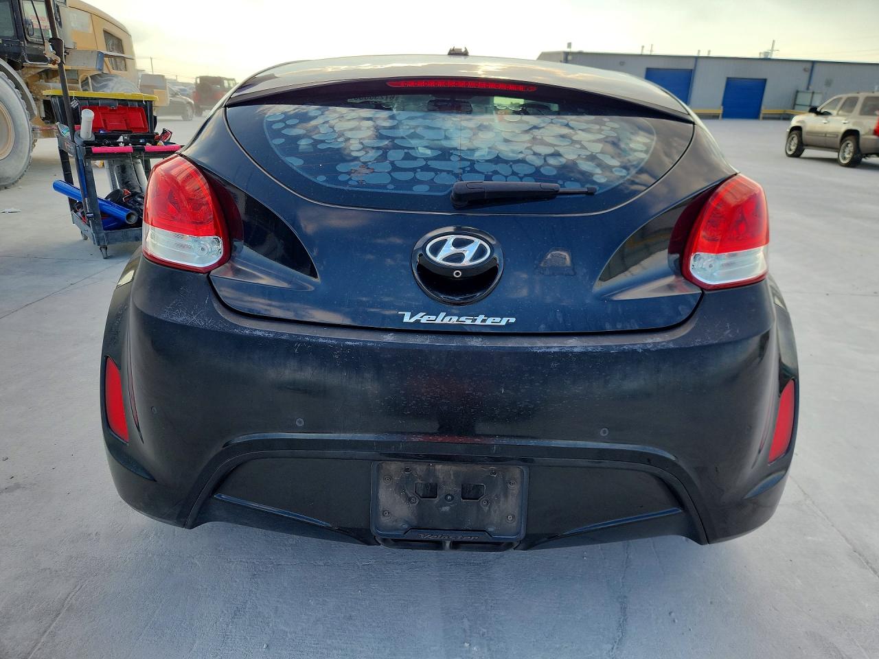 2014 Hyundai Veloster Base Черный vin: KMHTC6AD7EU212270