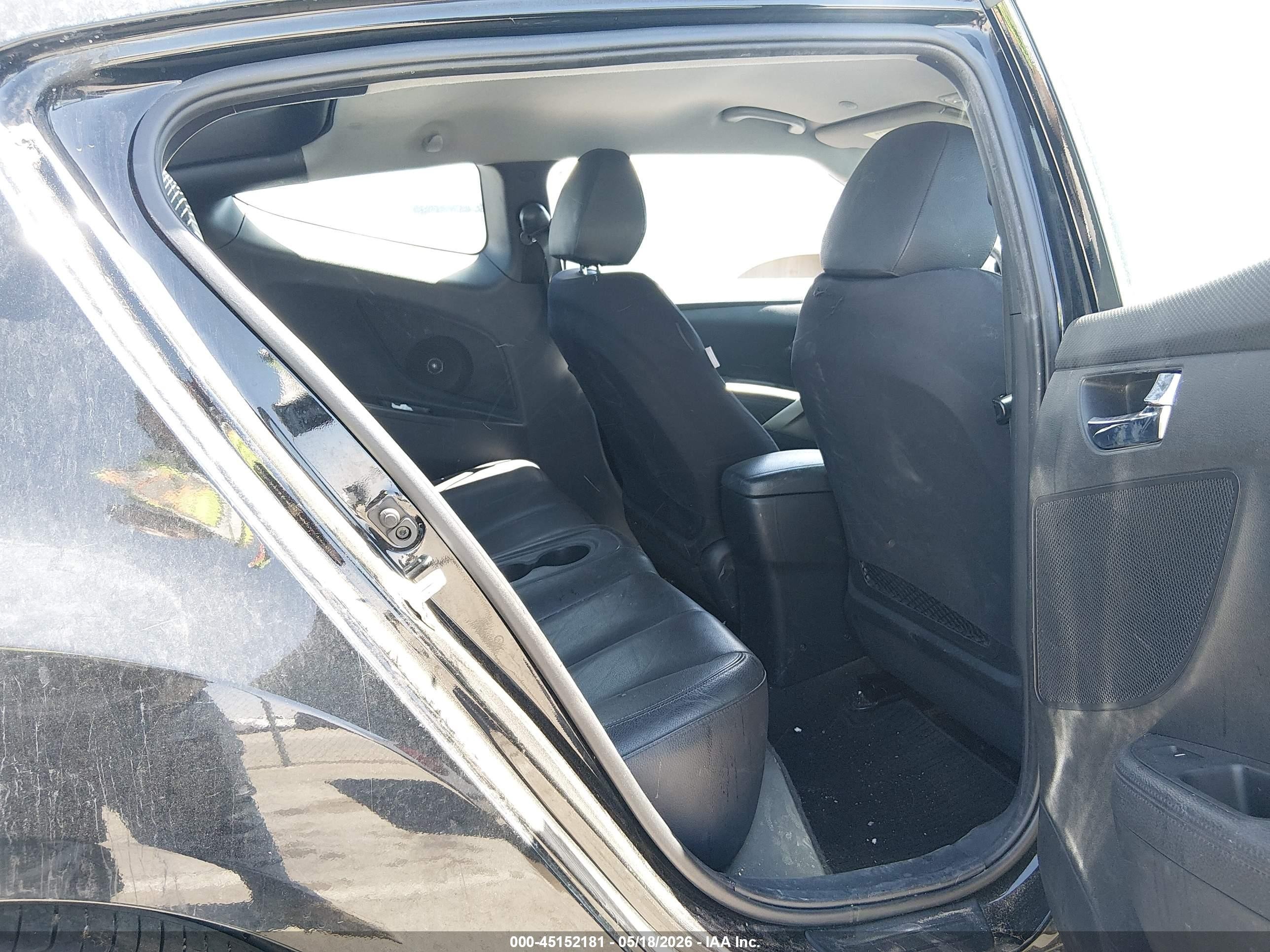 2014 Hyundai Veloster Flex W/black Black vin: KMHTC6AD7EU214570