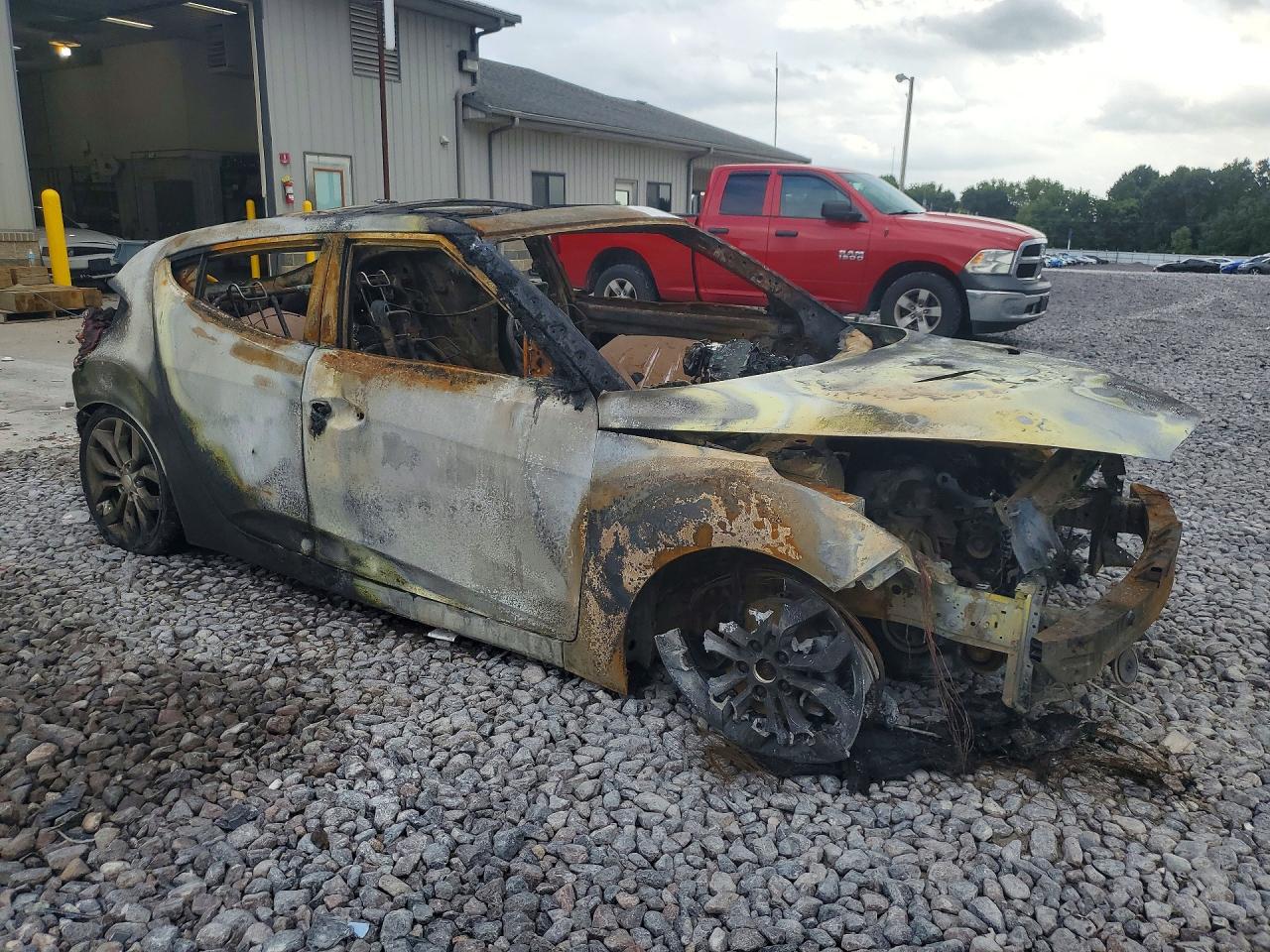 2012 Hyundai Veloster Base Burn vin: KMHTC6AD8CU081430