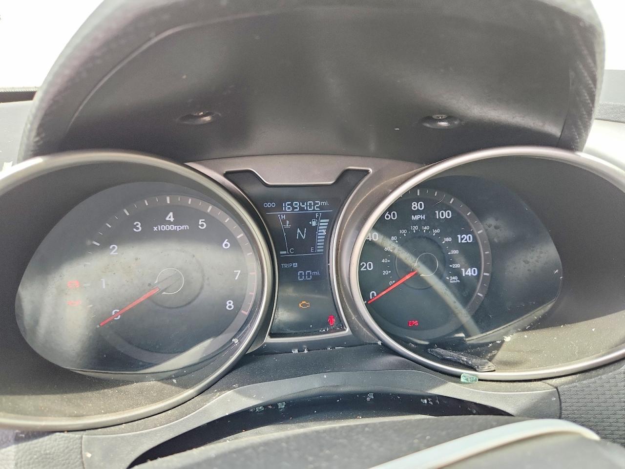 2013 Hyundai Veloster Base Gray vin: KMHTC6AD8DU095491