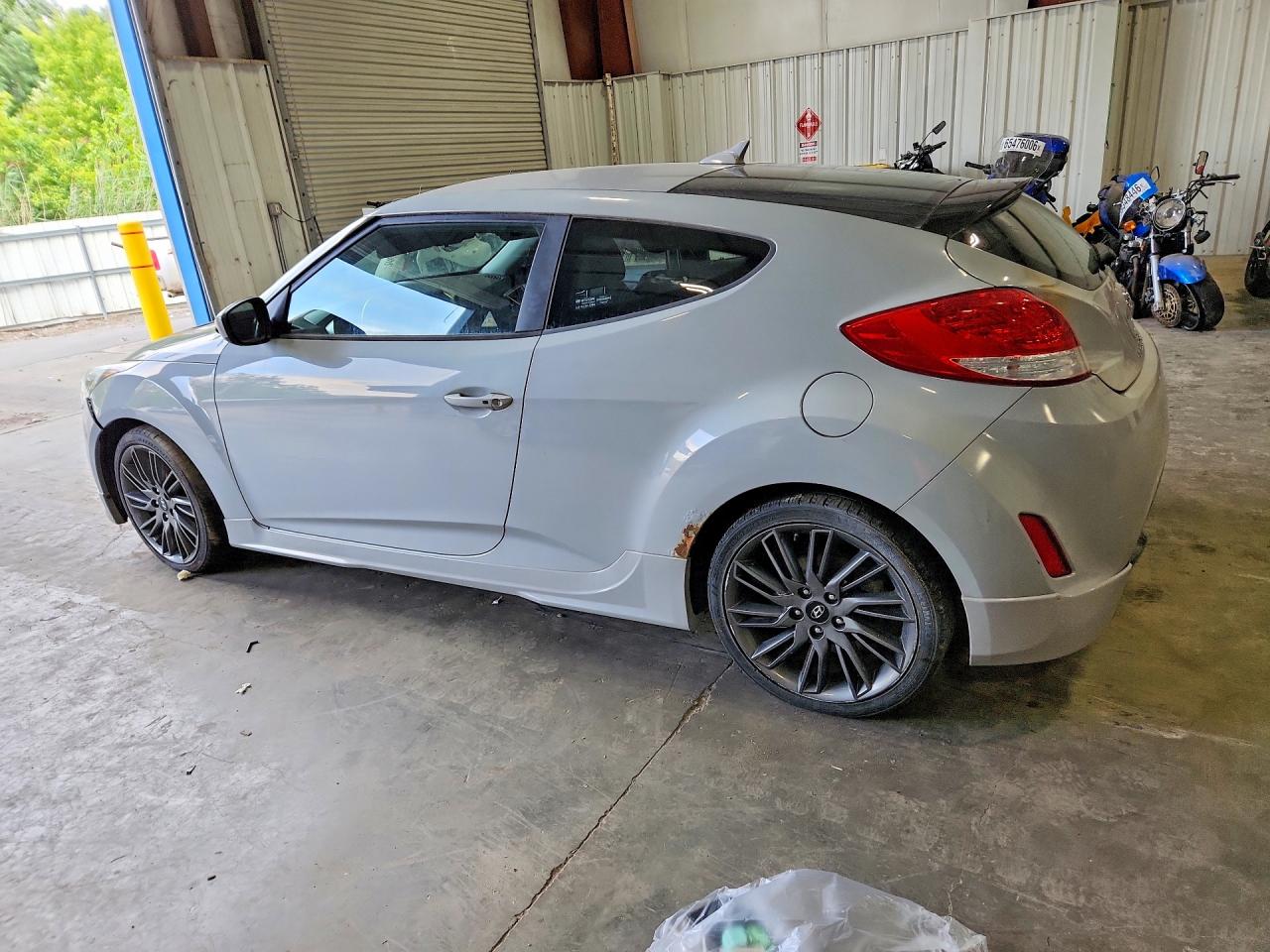 2013 Hyundai Veloster Re Mix Gray vin: KMHTC6AD8DU153213
