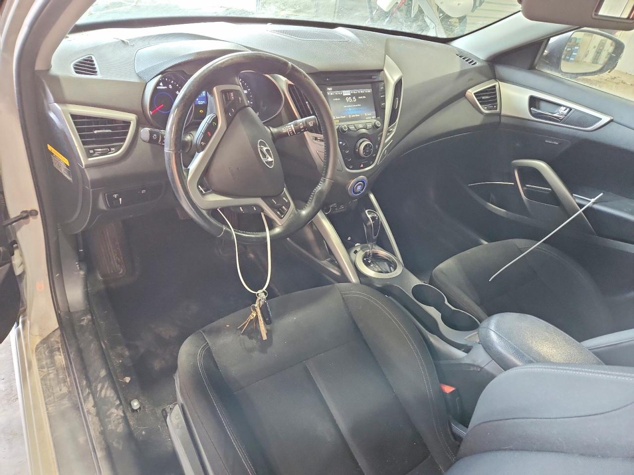 2013 Hyundai Veloster Re Mix Gray vin: KMHTC6AD8DU153213