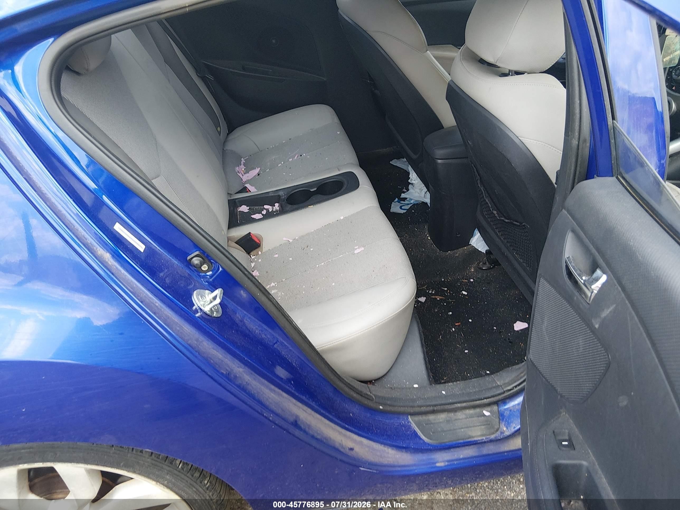 2012 Hyundai Veloster Base W/gray Blue vin: KMHTC6AD9CU059839