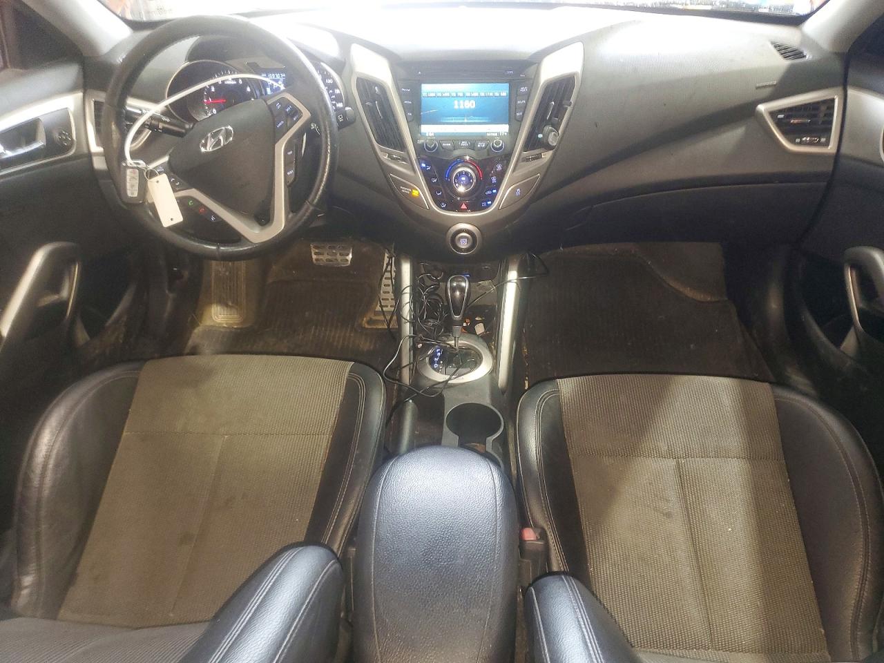 2013 Hyundai Veloster Base Orange vin: KMHTC6AD9DU087898