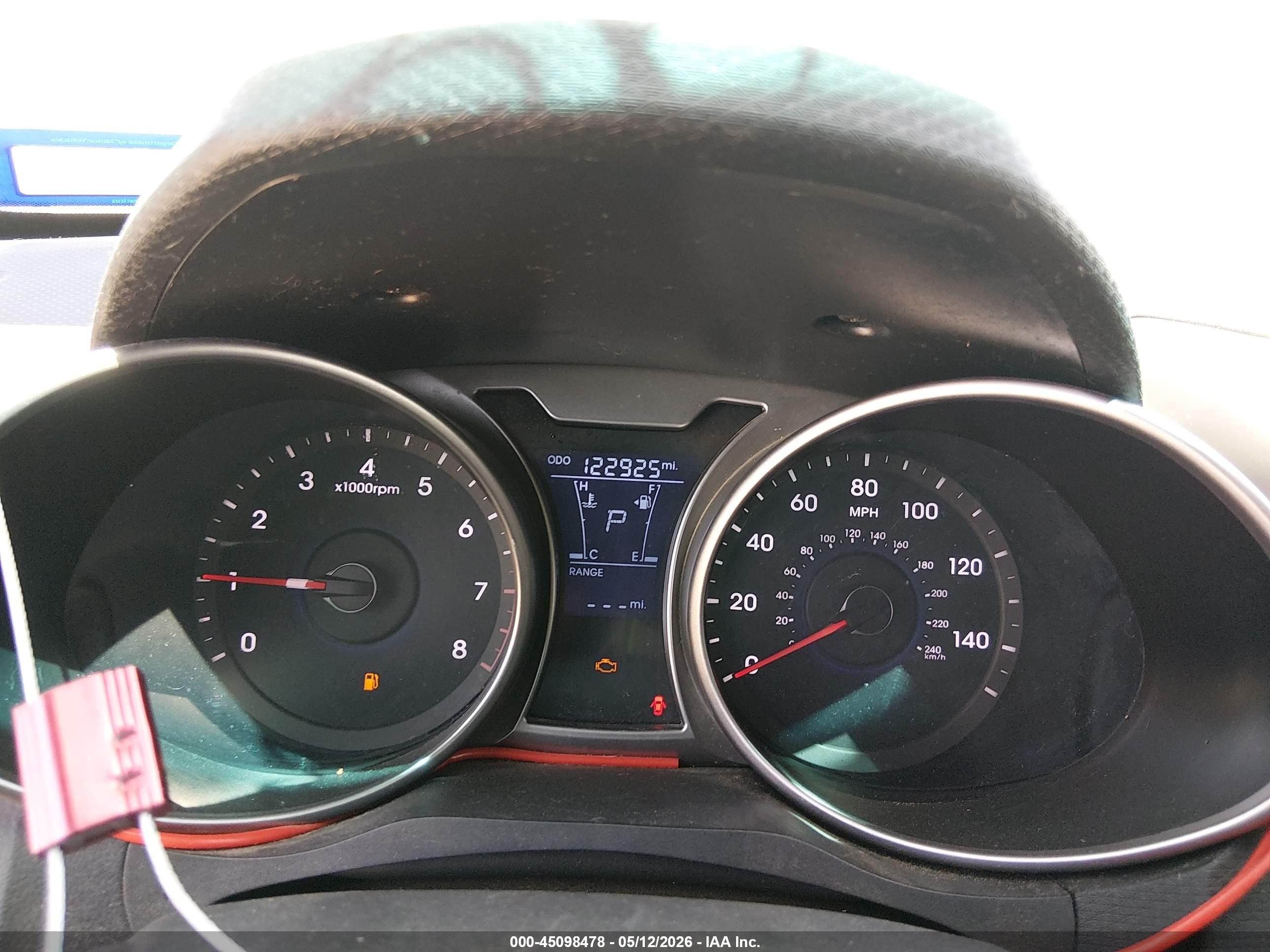 2013 Hyundai Veloster Base W/gray Black vin: KMHTC6AD9DU095290