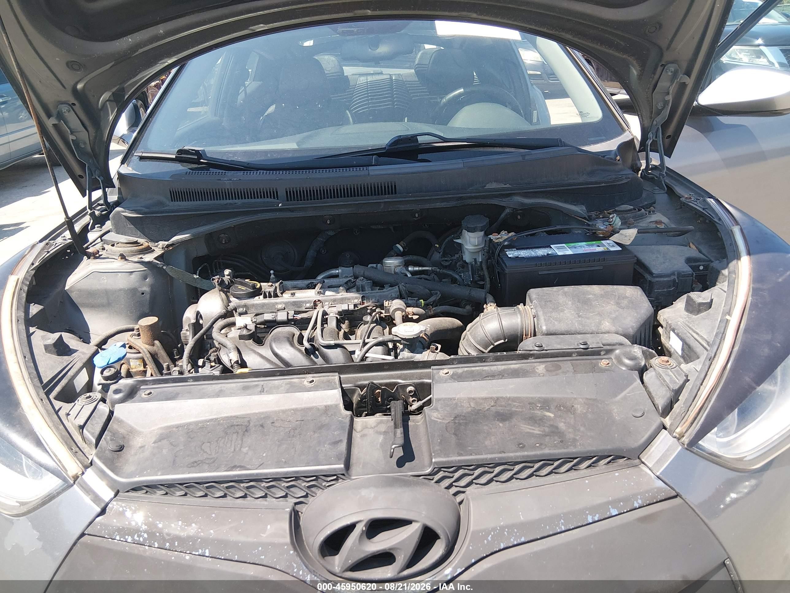 2013 Hyundai Veloster Base W/black Gray vin: KMHTC6AD9DU102030