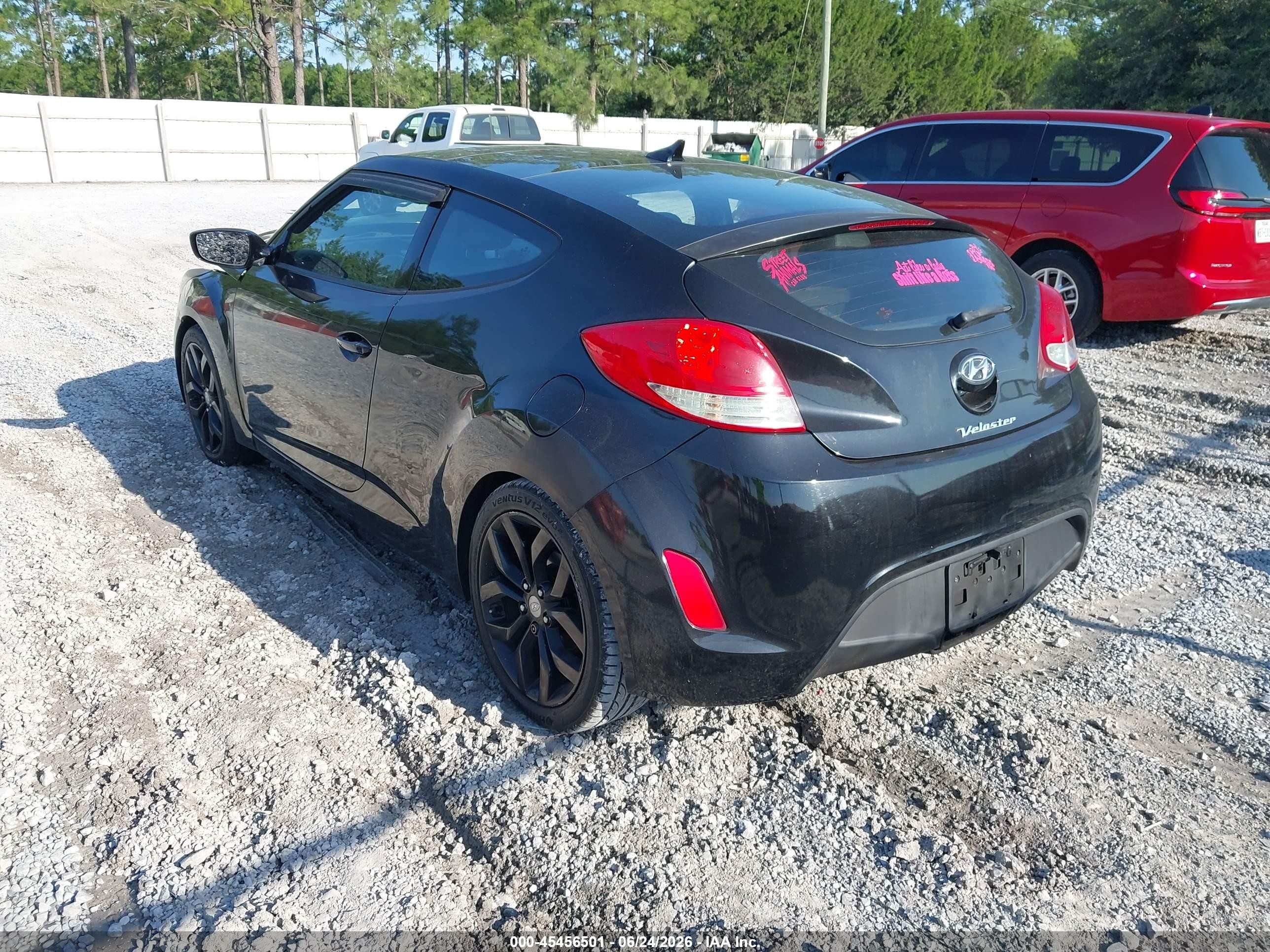 2013 Hyundai Veloster   Black vin: KMHTC6AD9DU139000