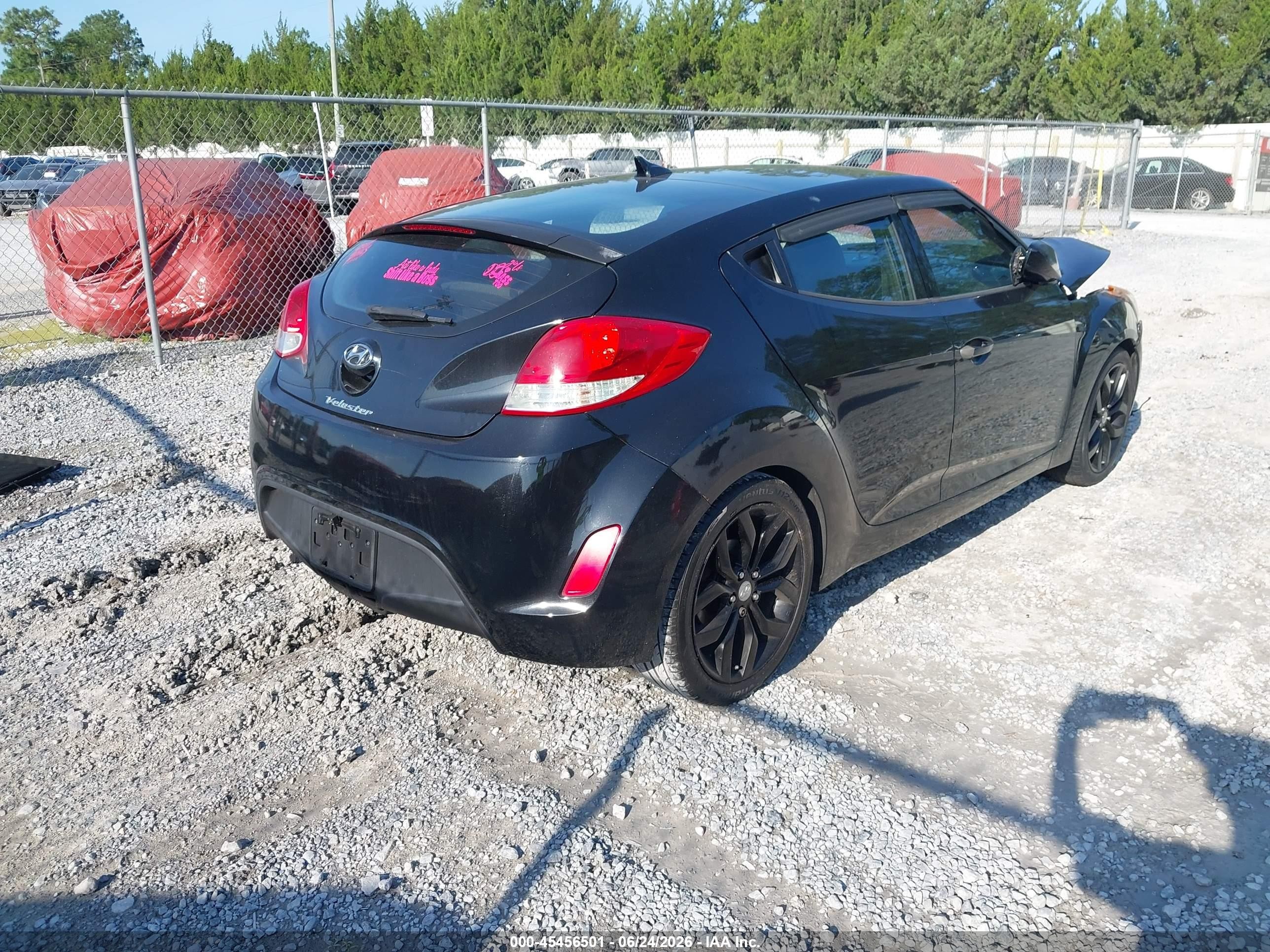 2013 Hyundai Veloster   Black vin: KMHTC6AD9DU139000