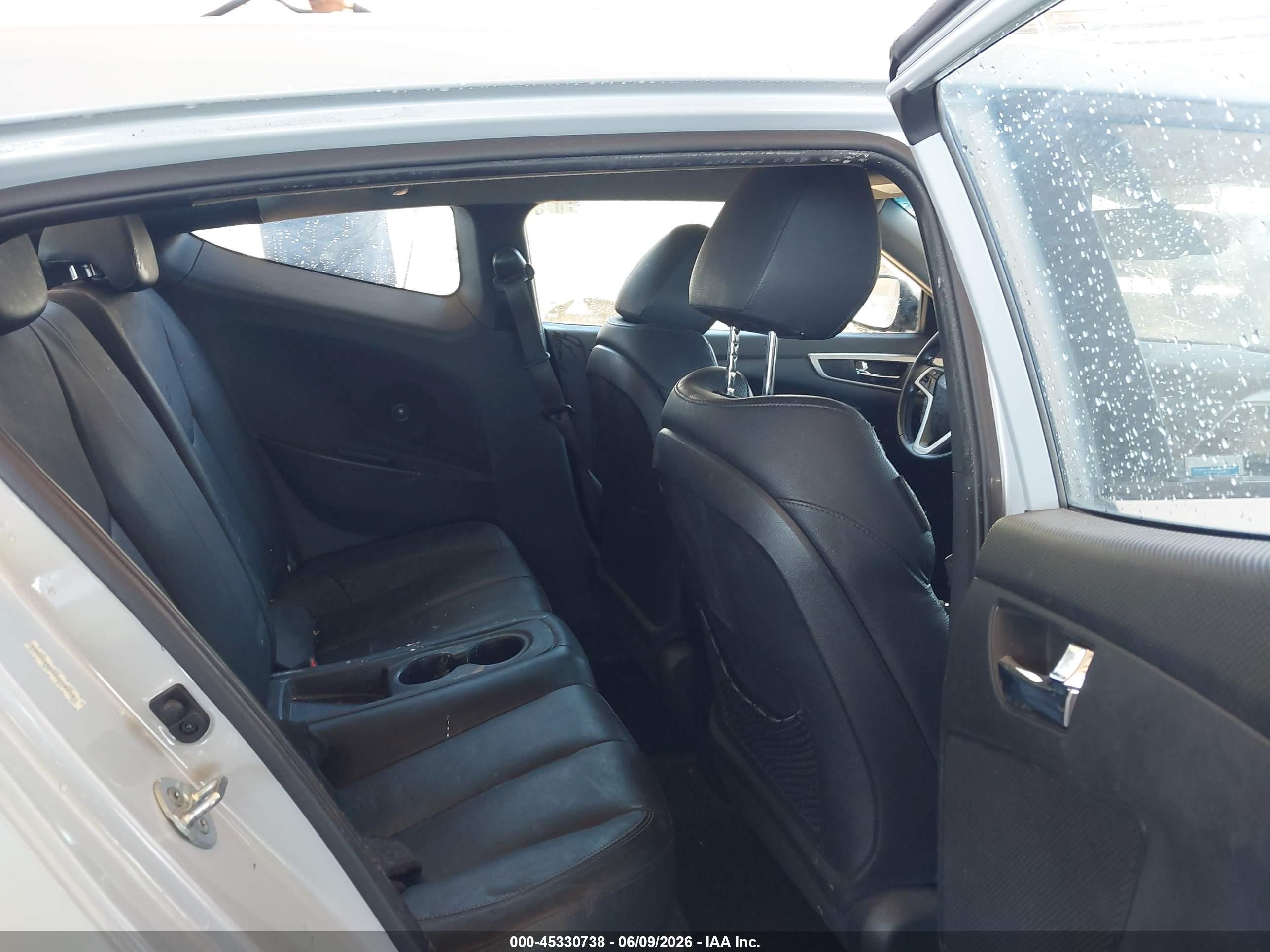 2015 Hyundai Veloster Flex Light Blue vin: KMHTC6AD9FU218573