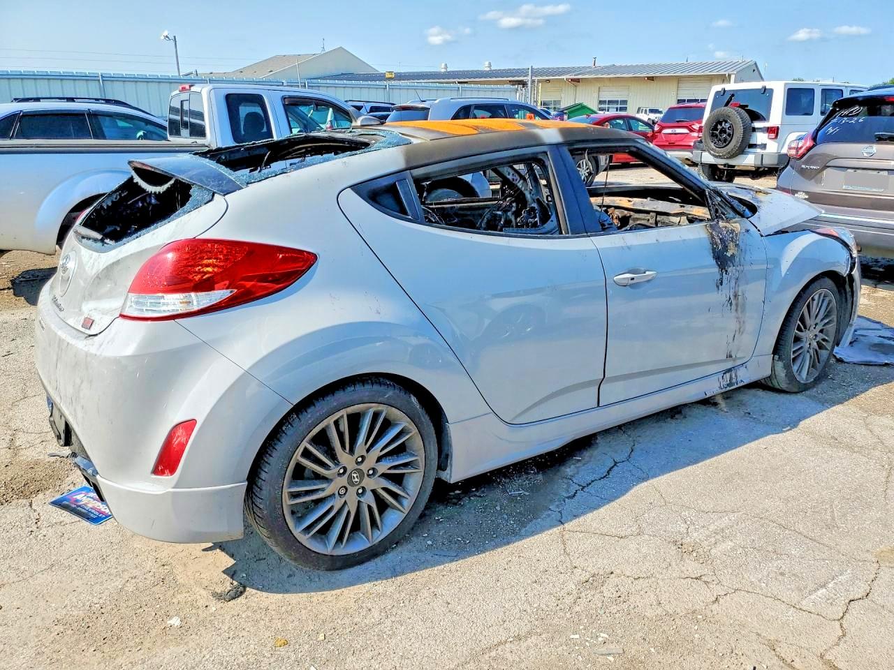 2013 Hyundai Veloster Re Mix Серый vin: KMHTC6ADXDU128247