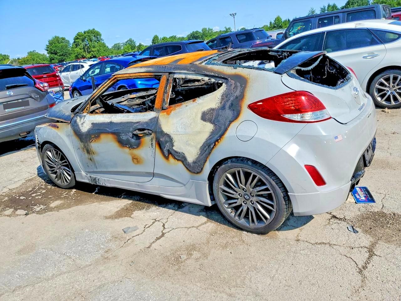 2013 Hyundai Veloster Re Mix Серый vin: KMHTC6ADXDU128247