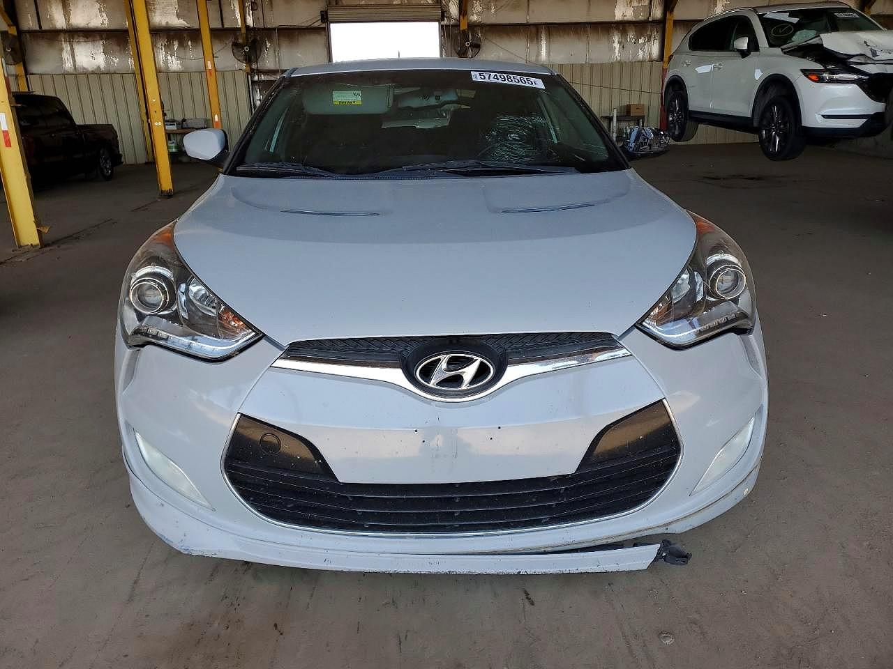 2013 Hyundai Veloster Re Mix Gray vin: KMHTC6ADXDU153407