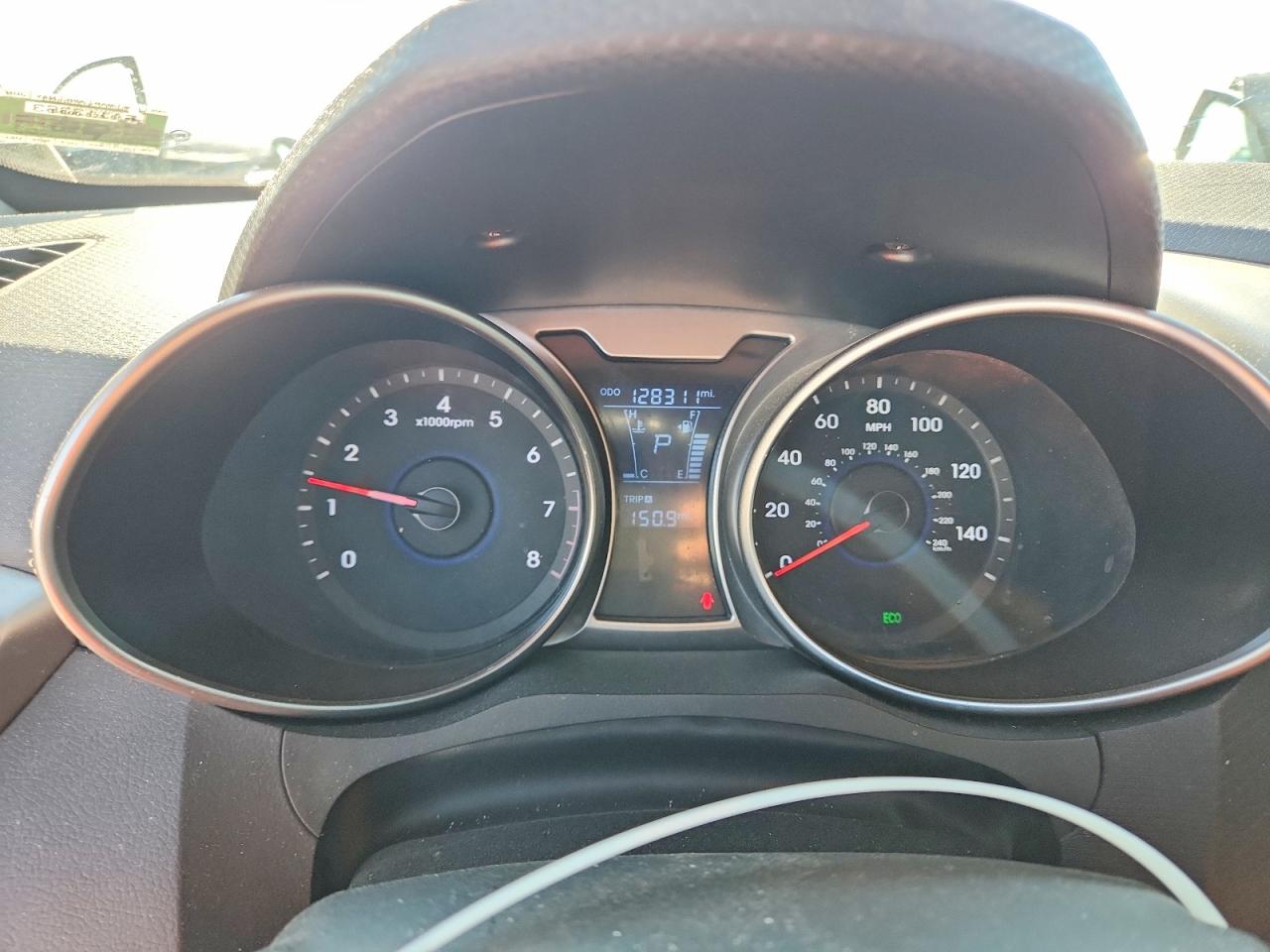 2014 Hyundai Veloster Base Blue vin: KMHTC6ADXEU215079