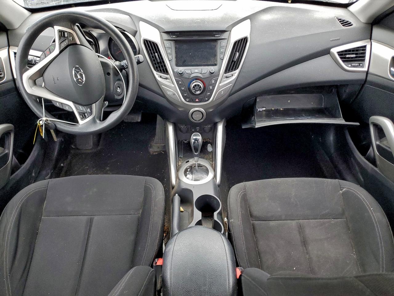 2016 Hyundai Veloster Charcoal vin: KMHTC6ADXGU253706