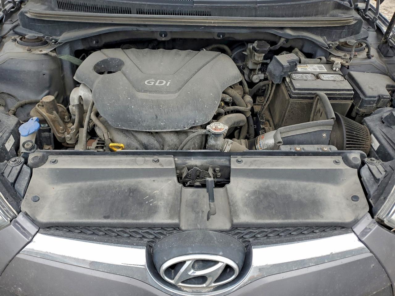 2016 Hyundai Veloster Charcoal vin: KMHTC6ADXGU253706