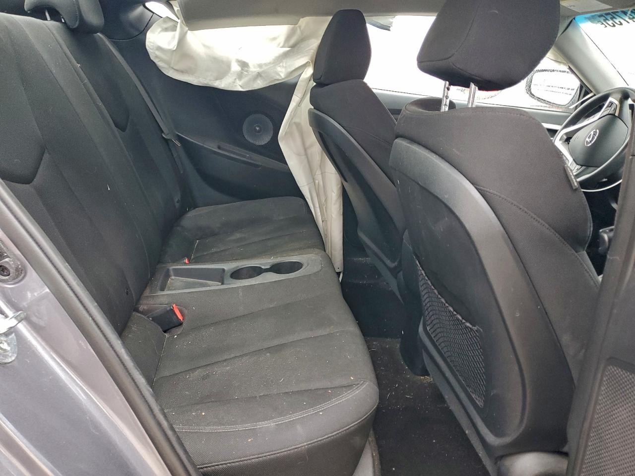 2016 Hyundai Veloster Charcoal vin: KMHTC6ADXGU253706