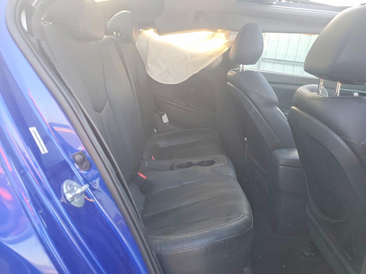 2013 Hyundai Veloster Turbo Blue vin: KMHTC6AE0DU104046