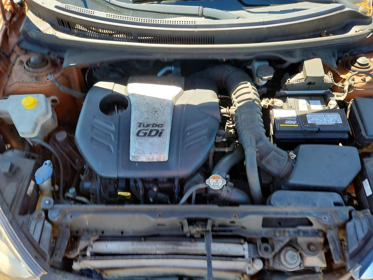 2014 Hyundai Veloster Turbo Orange vin: KMHTC6AE0EU201426