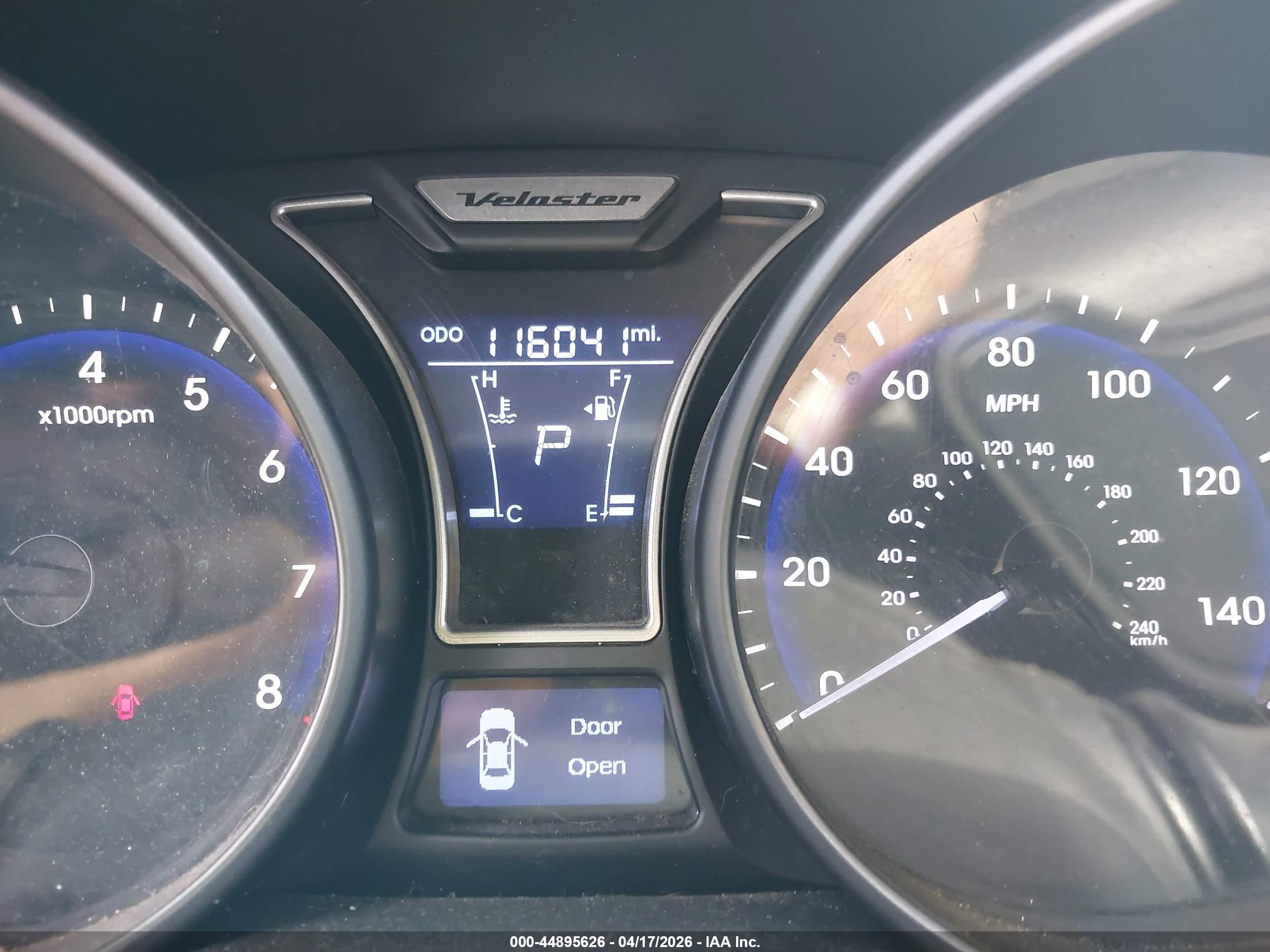 2013 Hyundai Veloster Turbo W/black Orange vin: KMHTC6AE1DU098127