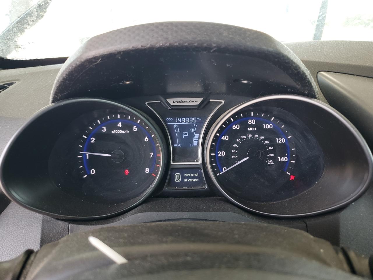 2013 Hyundai Veloster Turbo Black vin: KMHTC6AE1DU176924