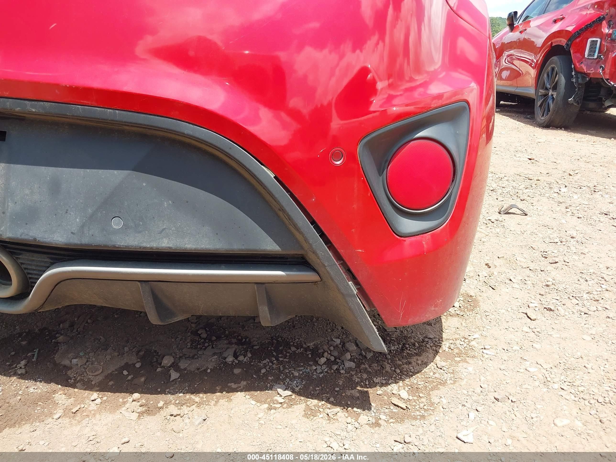 2013 Hyundai Veloster Turbo W/black Red vin: KMHTC6AE2DU109216