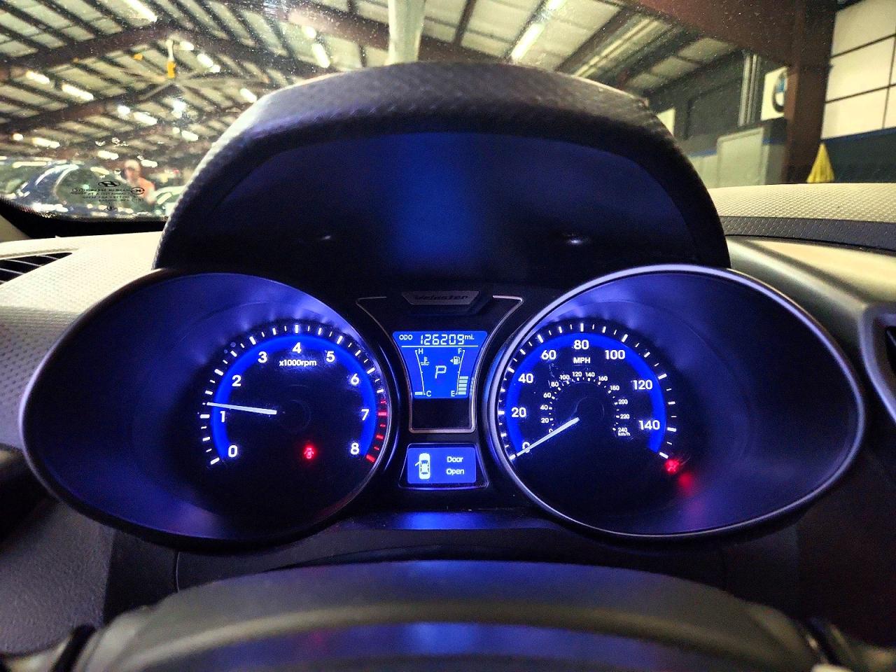 2013 Hyundai Veloster Turbo Black vin: KMHTC6AE2DU155726