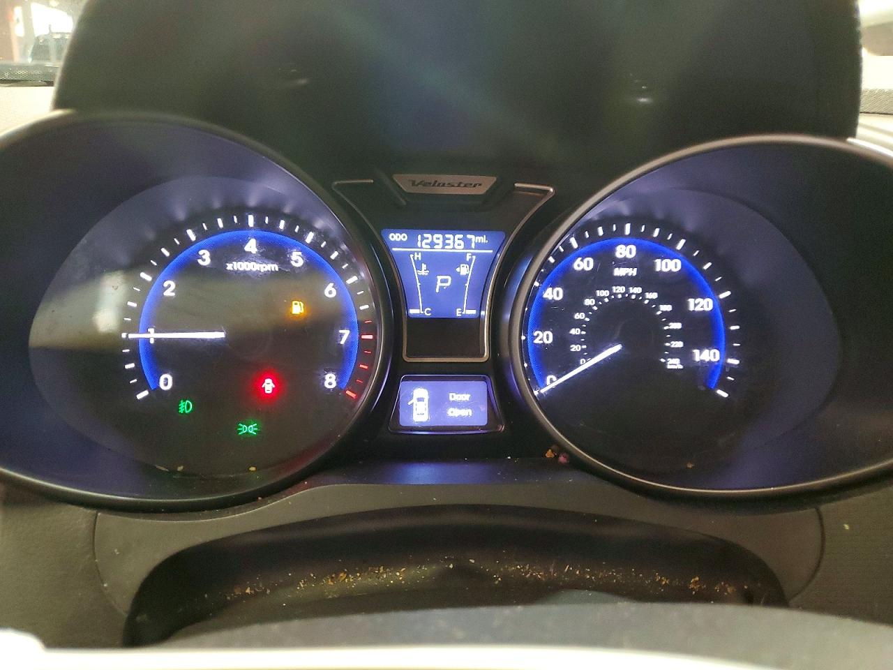 2013 Hyundai Veloster Turbo Black vin: KMHTC6AE2DU166970