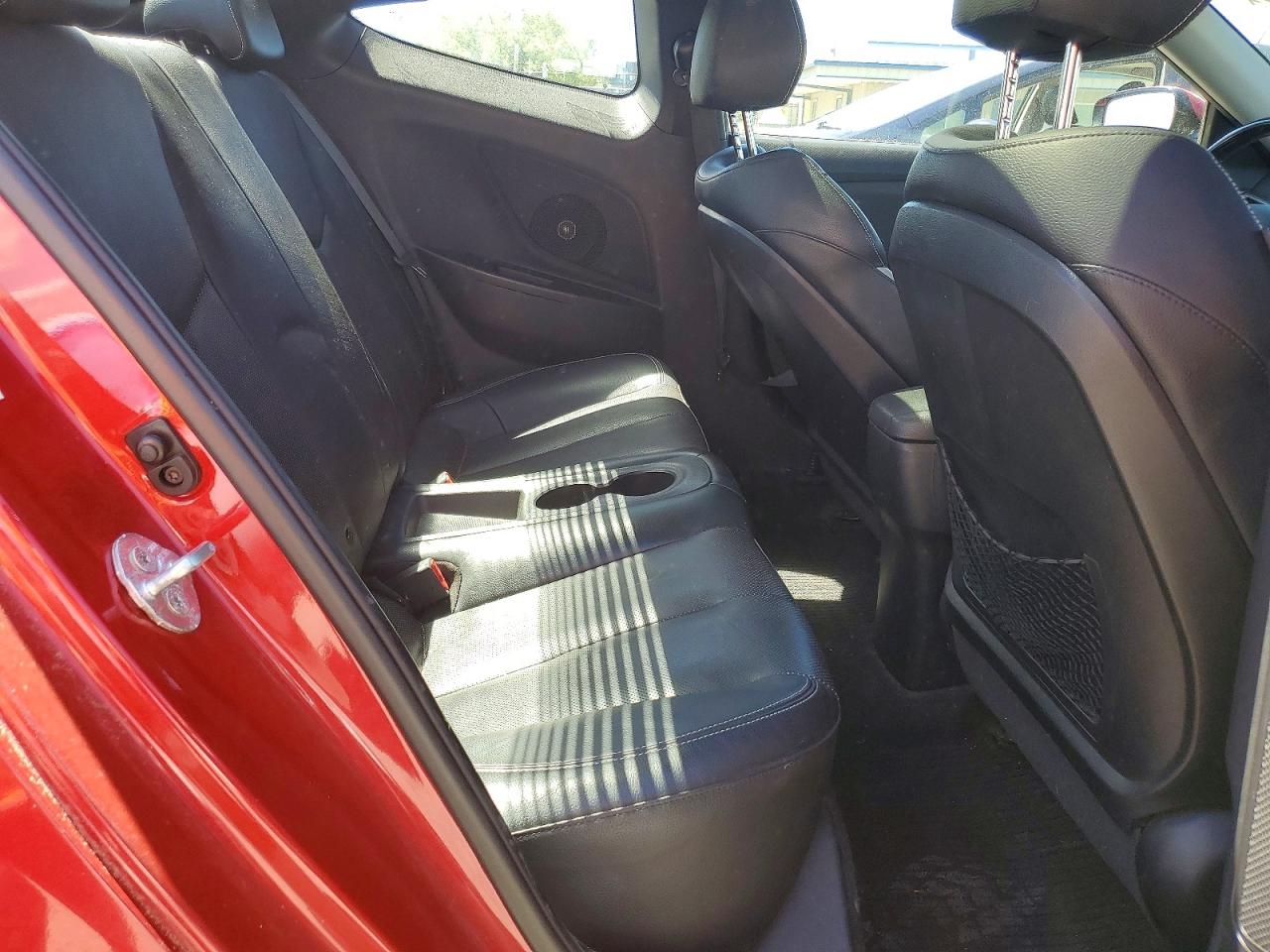 2013 Hyundai Veloster Turbo Красный vin: KMHTC6AE3DU173278