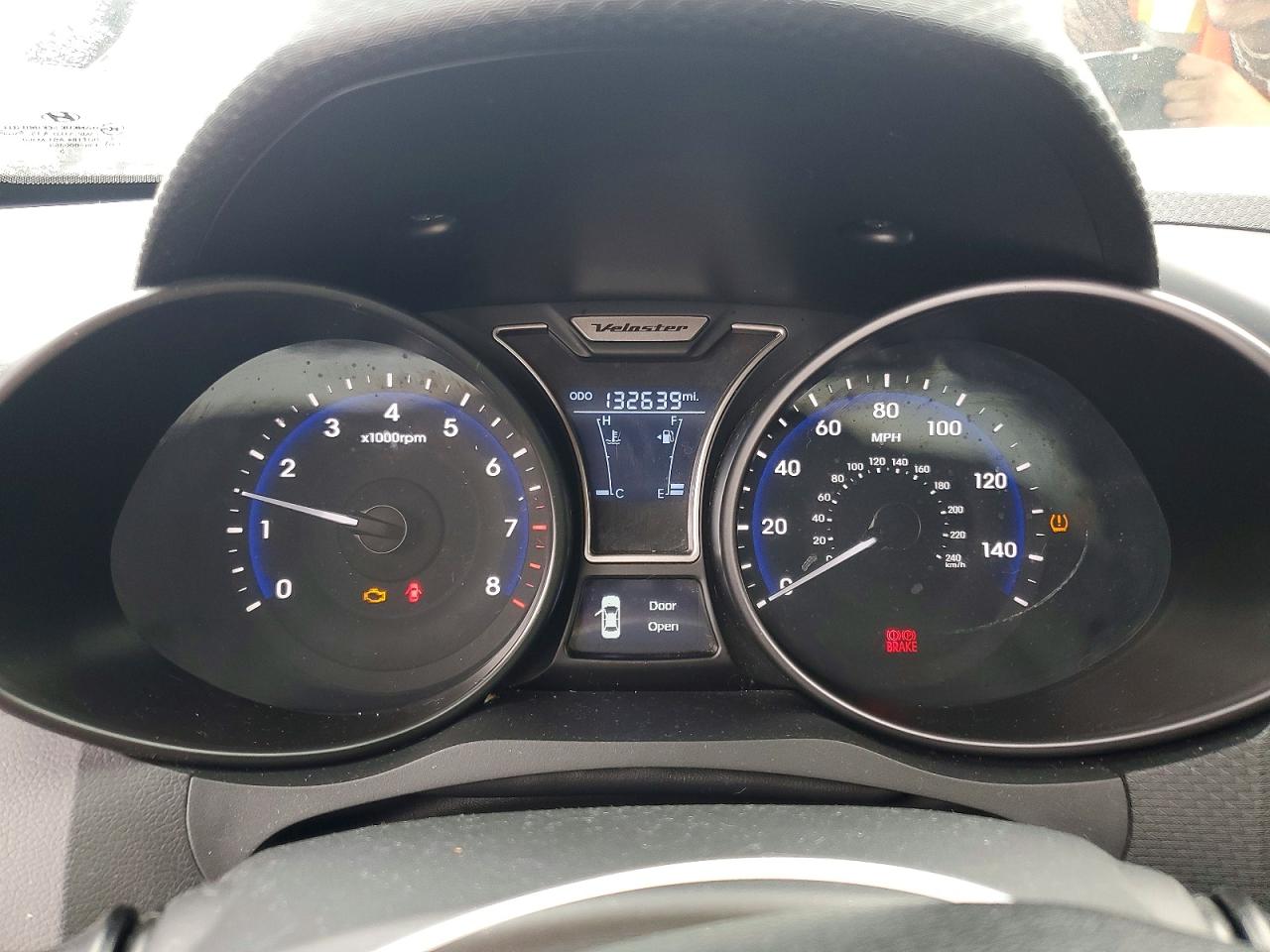 2014 Hyundai Veloster Turbo Two Tone vin: KMHTC6AE3EU202652