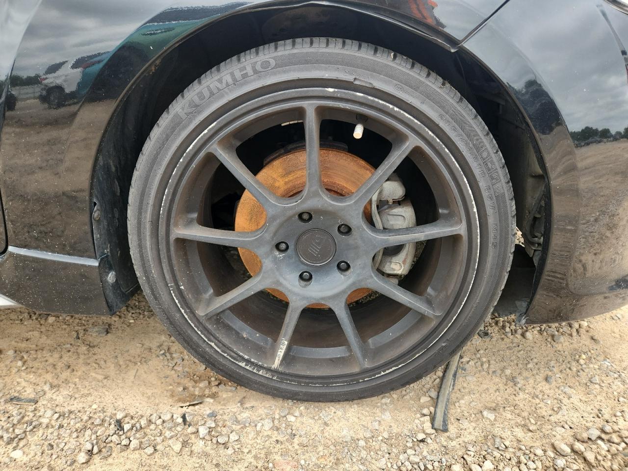 2015 Hyundai Veloster Turbo Black vin: KMHTC6AE3FU249259 Damage: Right Front Wheel, Aftermarket, Acceptable