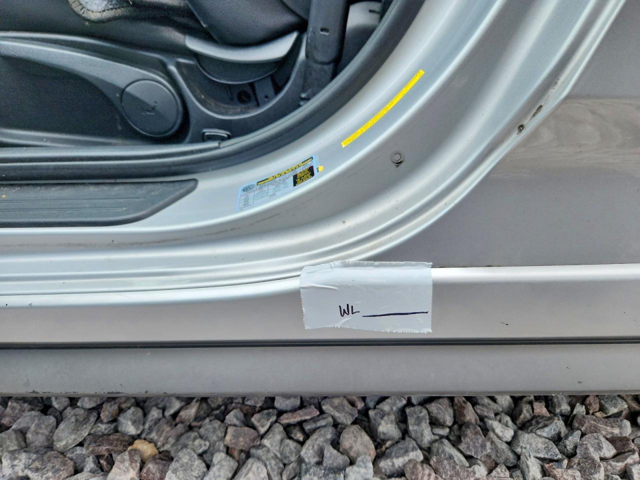 2013 Hyundai Veloster Turbo Silver vin: KMHTC6AE4DU144503