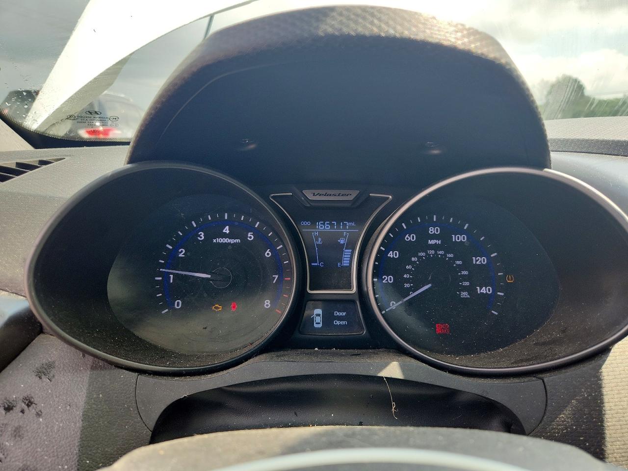 2014 Hyundai Veloster Turbo White vin: KMHTC6AE4EU188874