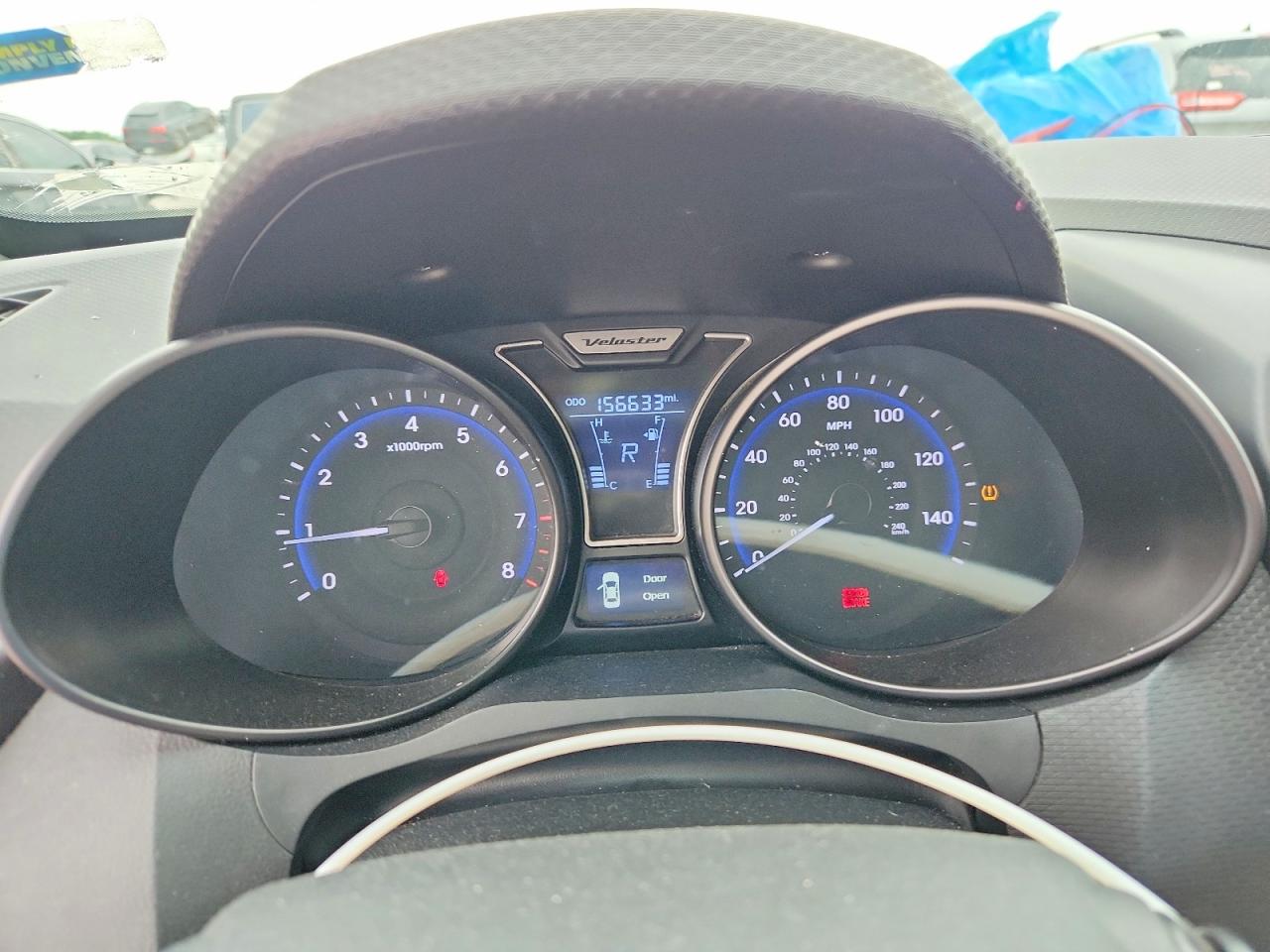 2015 Hyundai Veloster Turbo Black vin: KMHTC6AE4FU240862