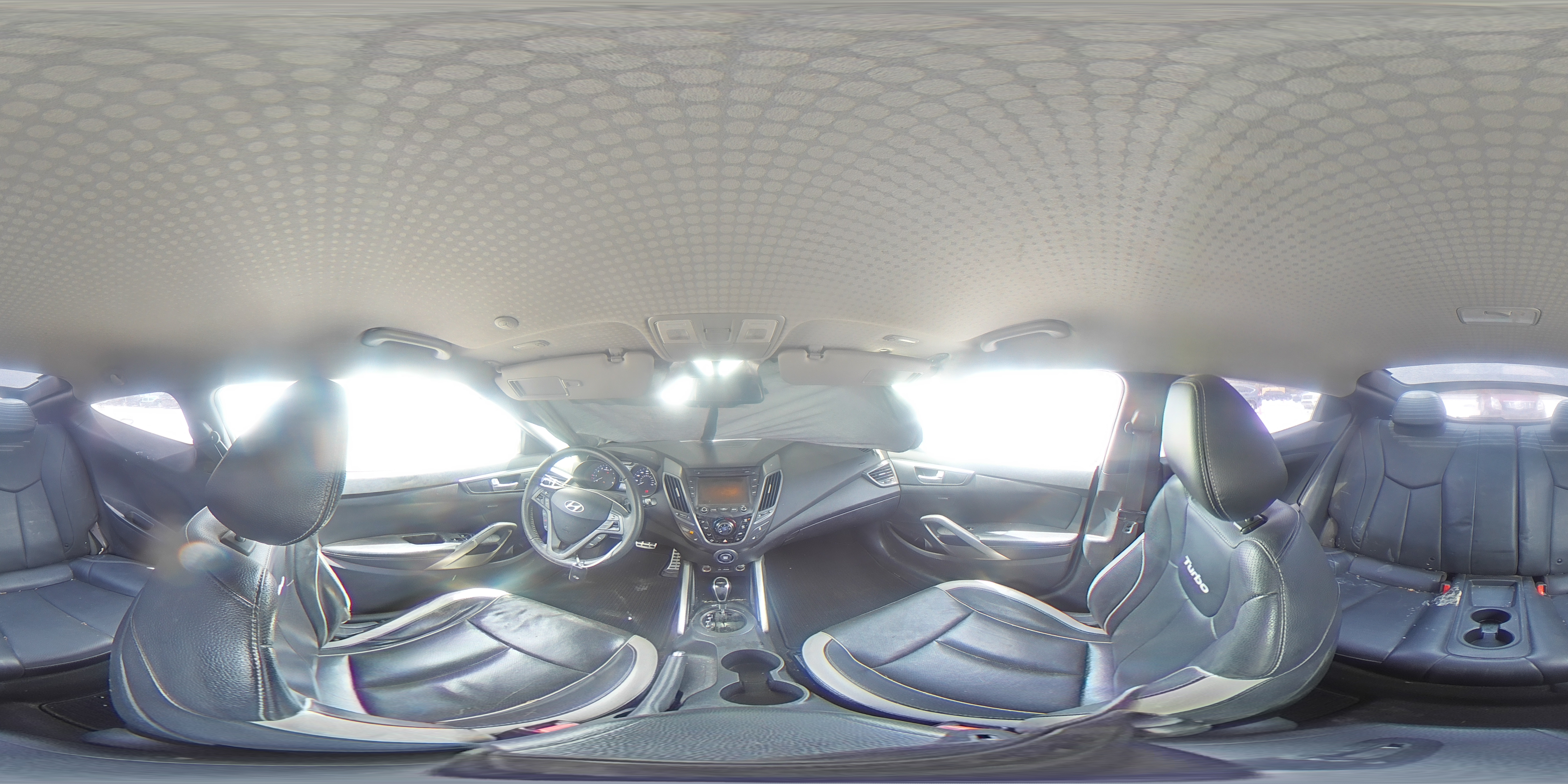 2013 Hyundai Veloster Turbo Silver vin: KMHTC6AE5DU119710