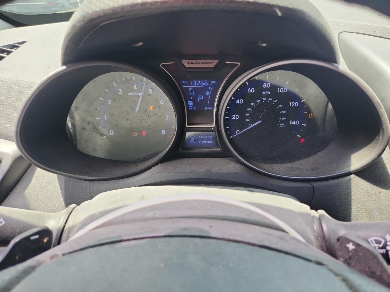 2013 Hyundai Veloster Turbo Blue vin: KMHTC6AE5DU142131