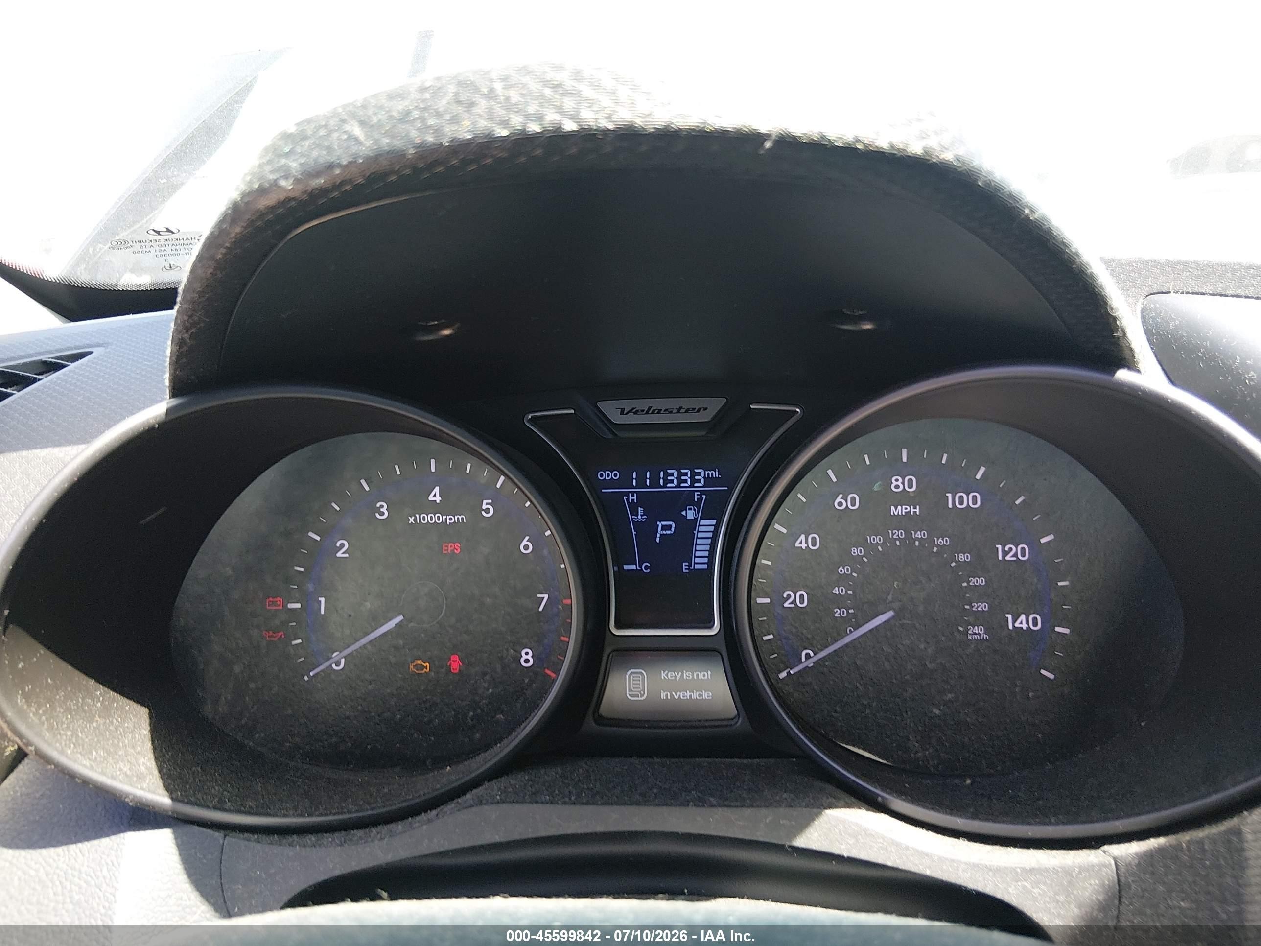 2013 Hyundai Veloster Turbo W/black Black vin: KMHTC6AE5DU168924
