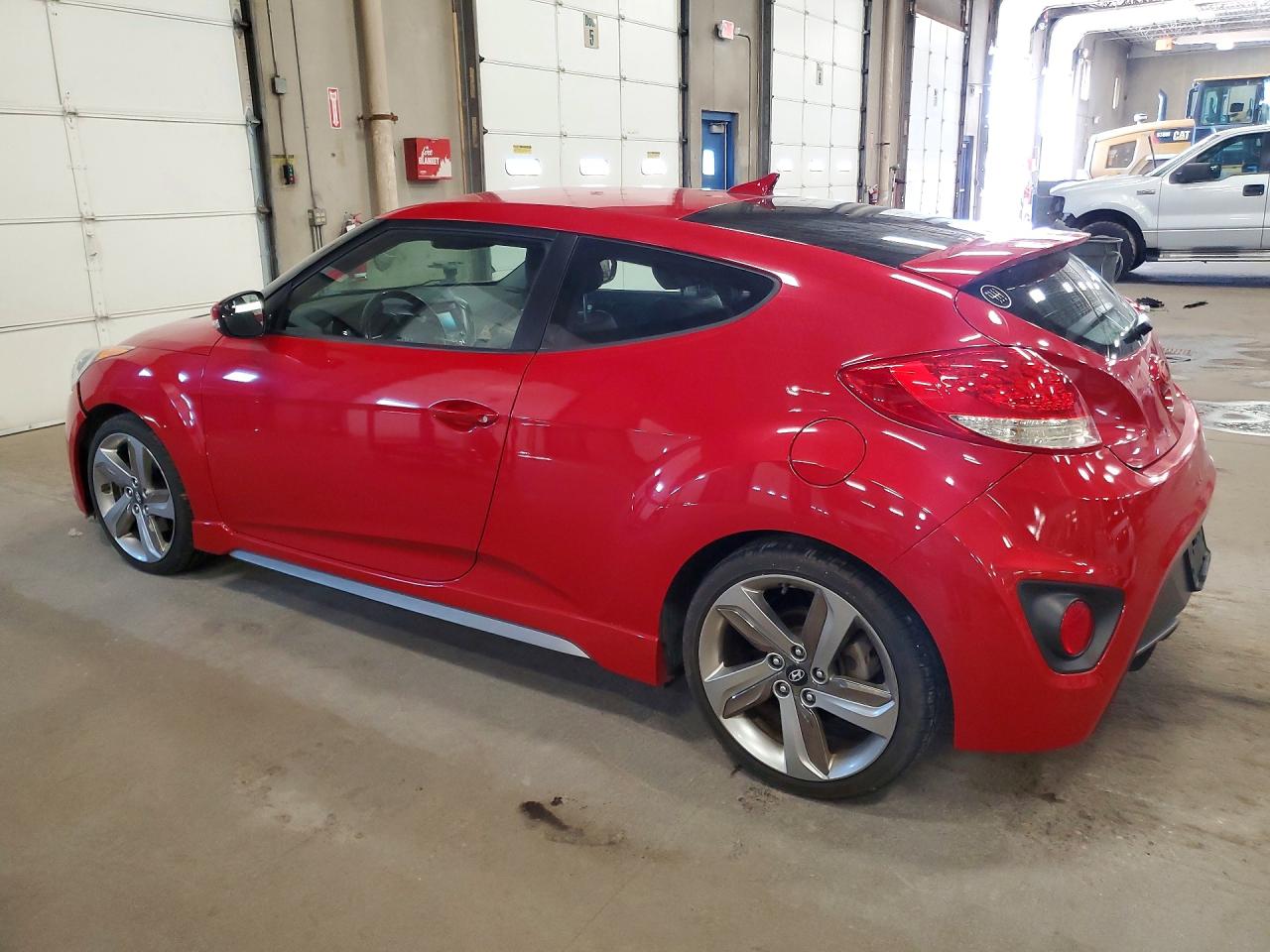 2014 Hyundai Veloster Turbo Красный vin: KMHTC6AE5EU185059