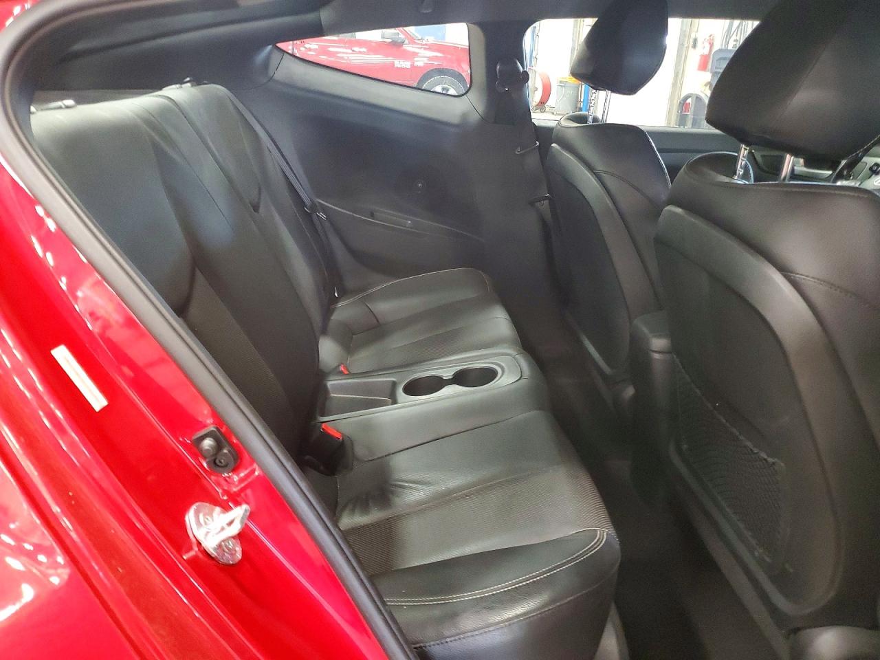 2014 Hyundai Veloster Turbo Красный vin: KMHTC6AE5EU185059